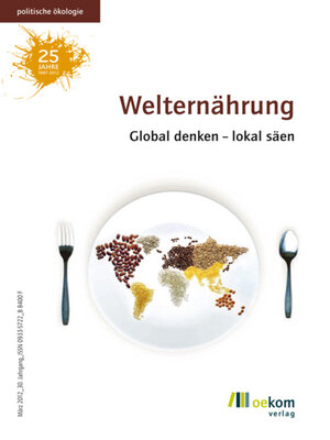 cover image of Welternährung